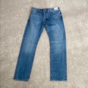 Men's Classic Blue Denim Jeans 30 30